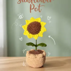 Sunflower Pot