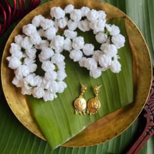 Crocheted Jasmine Gajra